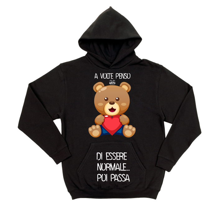 Felpa donna Baby Bear Cuore - Gufetto Brand 