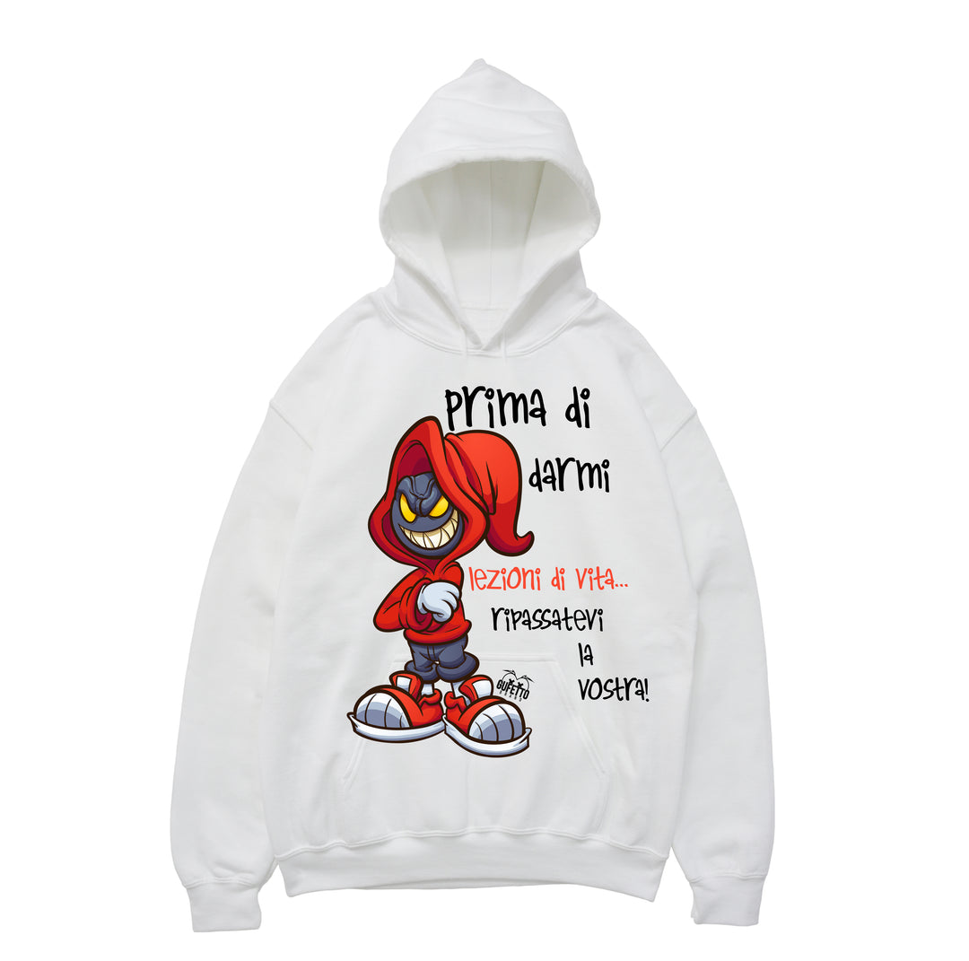 Felpa donna  LEZIONI ( V043 ) - Gufetto Brand 