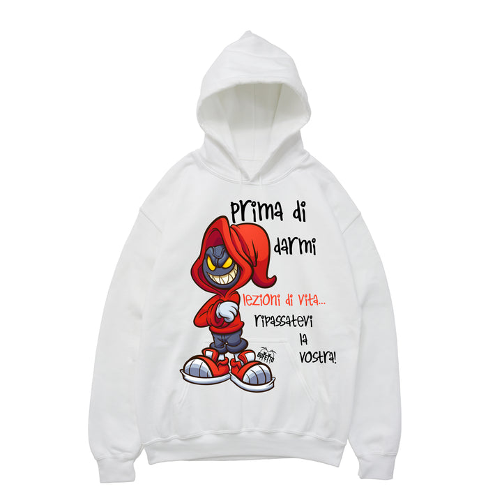 Felpa donna  LEZIONI ( V043 ) - Gufetto Brand 