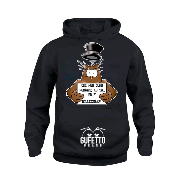 Felpa uomo Cartello - Gufetto Brand 