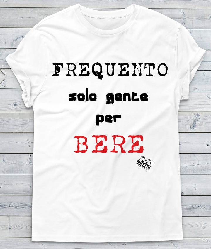 T-shirt Uomo Frequento - Gufetto Brand 