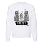 Felpa Classic  Uomo Donna  NARCOS ( T732 ) - Gufetto Brand 