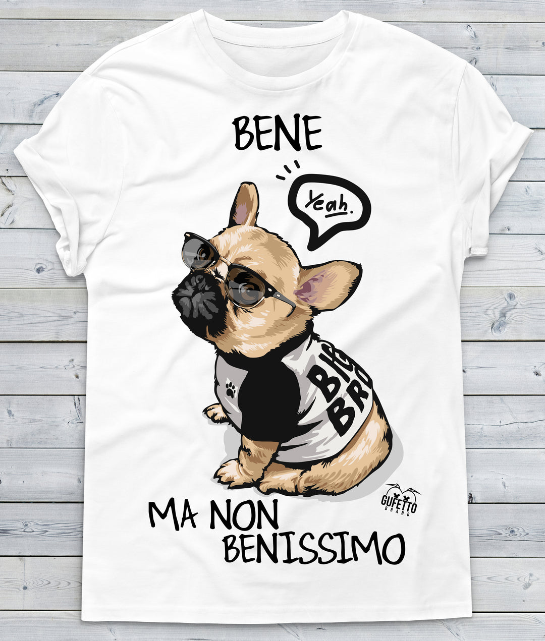 T-shirt Donna  BENE ( B268 ) - Gufetto Brand 