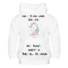Felpa donna Unicorn Non sono una Regina - Gufetto Brand 