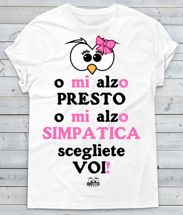 T-shirt Donna SIMPATICA!