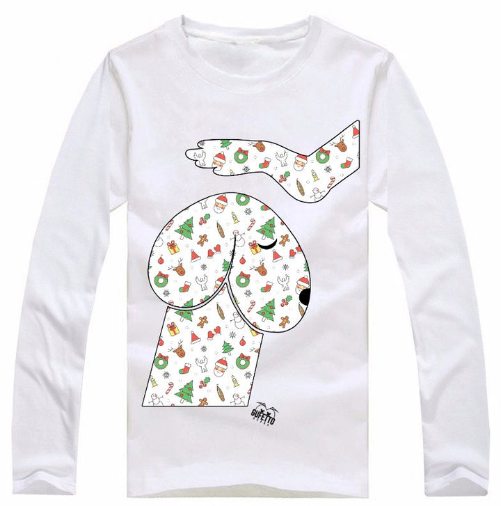 T-shirt Uomo IL MIO CAXXO DI NATALE ( N49563 ) - Gufetto Brand 