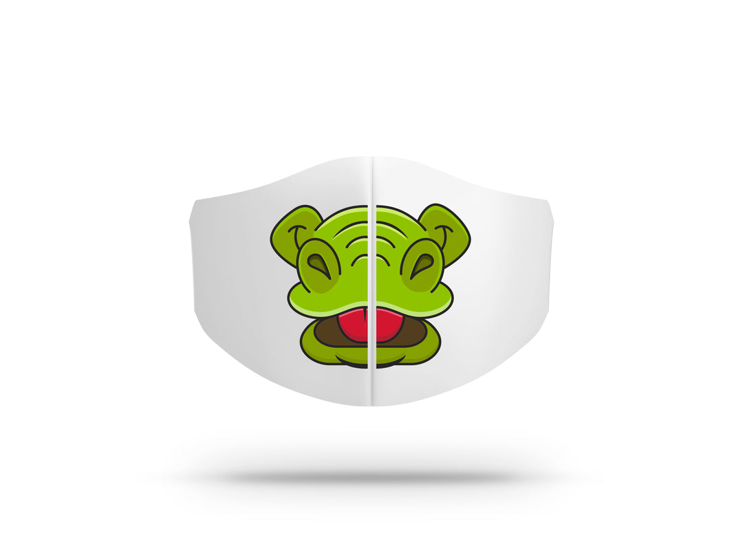 Mascherina in cotone Uomo Donna Animal 1 ( L810 ) - Gufetto Brand 