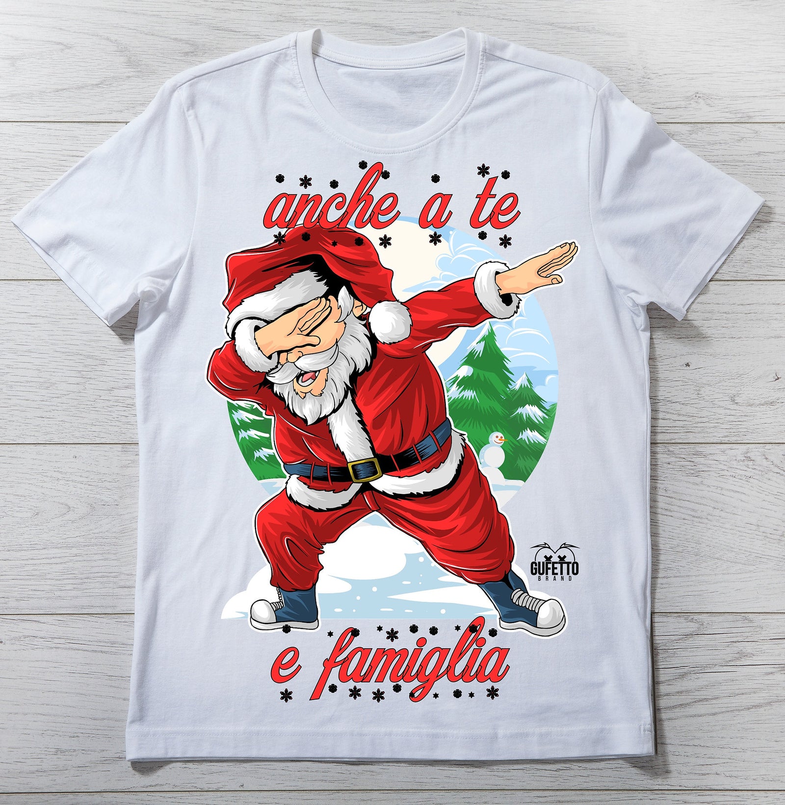 T-shirt Uomo FAMIGLIA Outlet - Gufetto Brand 