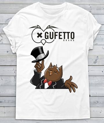 T-shirt Uomo Gufetto Brand Night