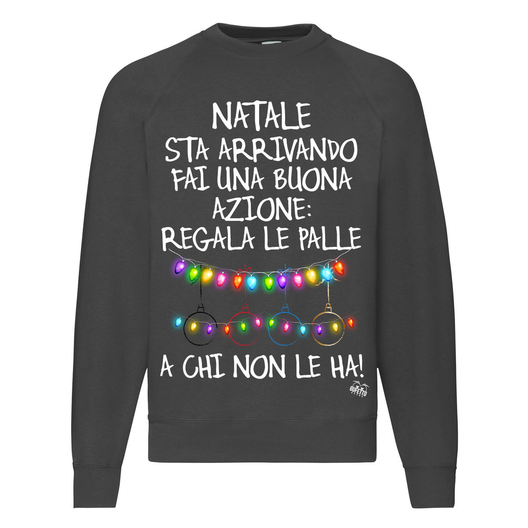 Felpa Classic  Uomo Donna  Natale ( D2512 ) - Gufetto Brand 