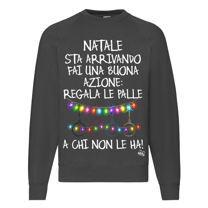 Felpa Classic  Uomo Donna  Natale ( D2512 ) - Gufetto Brand 