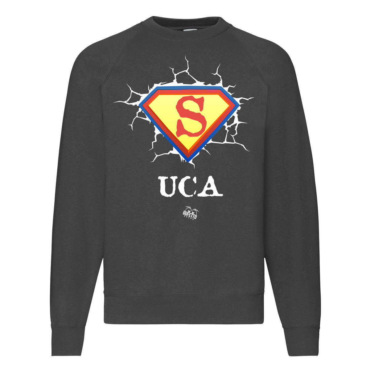 Felpa Classic  Uomo Donna SUCA ( L195 ) - Gufetto Brand 