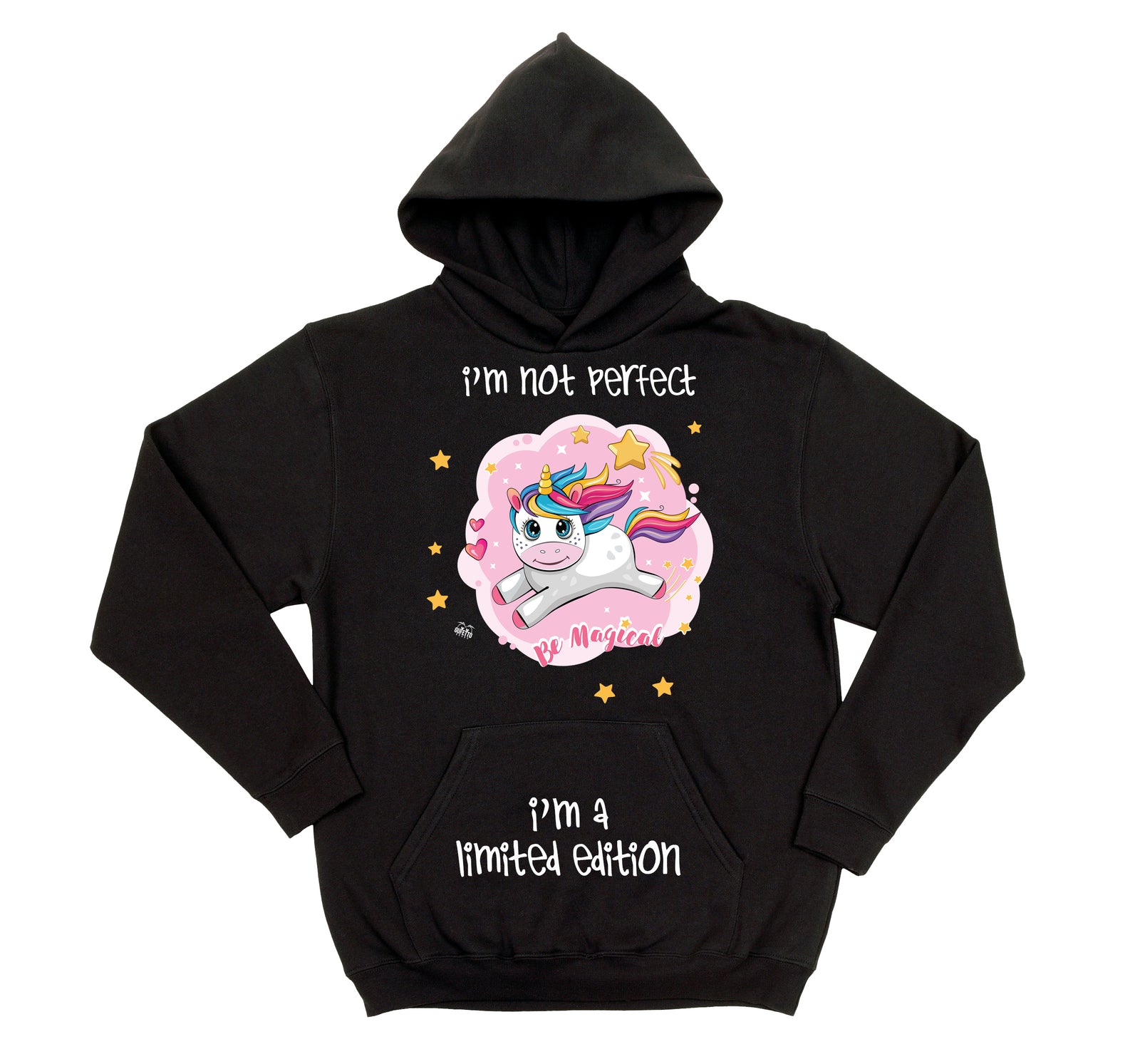 Felpa donna I'm Not ( P593 ) - Gufetto Brand 