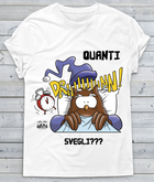 T-shirt Donna Quanti Svegli???? - Gufetto Brand 