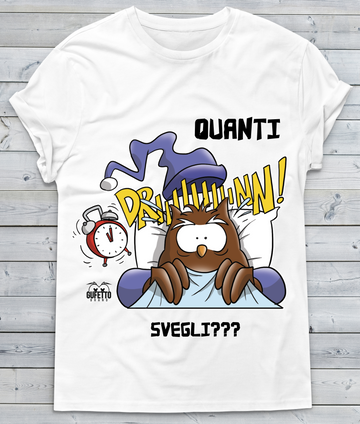 T-shirt Donna Quanti Svegli????