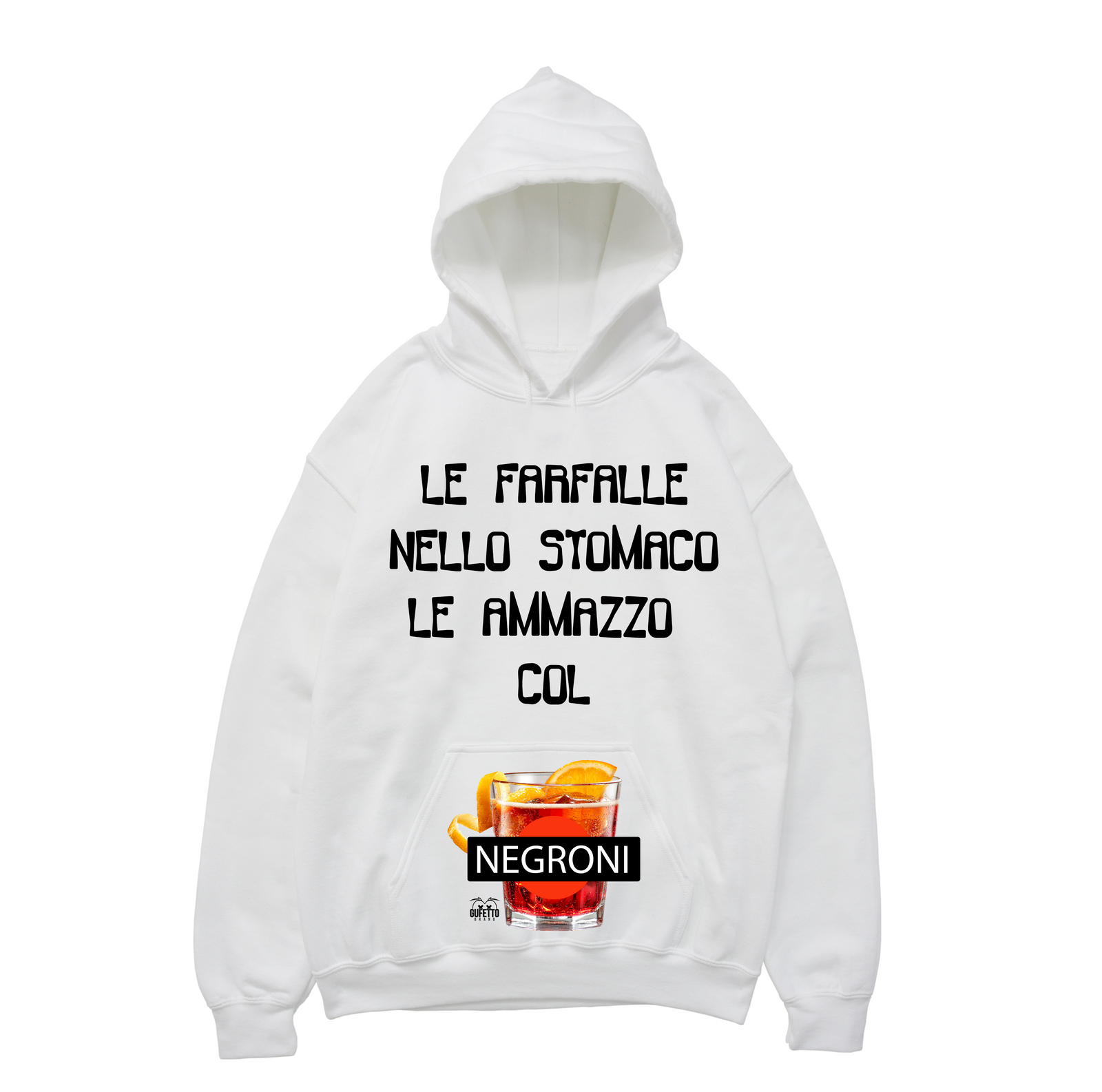 Felpa donna Le Farfalle - Gufetto Brand 