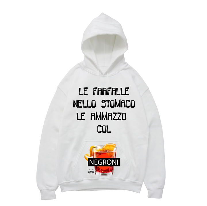 Felpa donna Le Farfalle - Gufetto Brand 