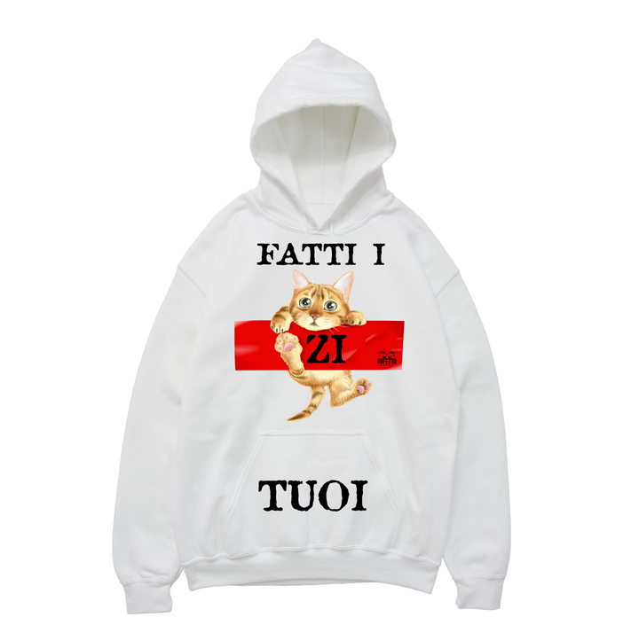 Felpa uomo Cat-zi Tuoi - Gufetto Brand 