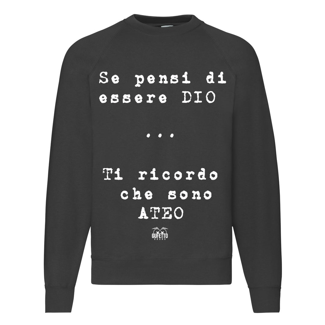 Felpa Classic Uomo ATEO ( L729 ) - Gufetto Brand 