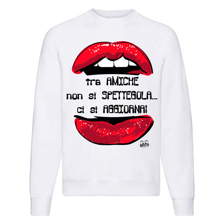 Felpa Classic   Donna Tra Amiche ( Y378 ) - Gufetto Brand 