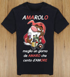 T-shirt Uomo I 7 Nani del dopo Pranzo AMAROLO ( A47152 ) - Gufetto Brand 