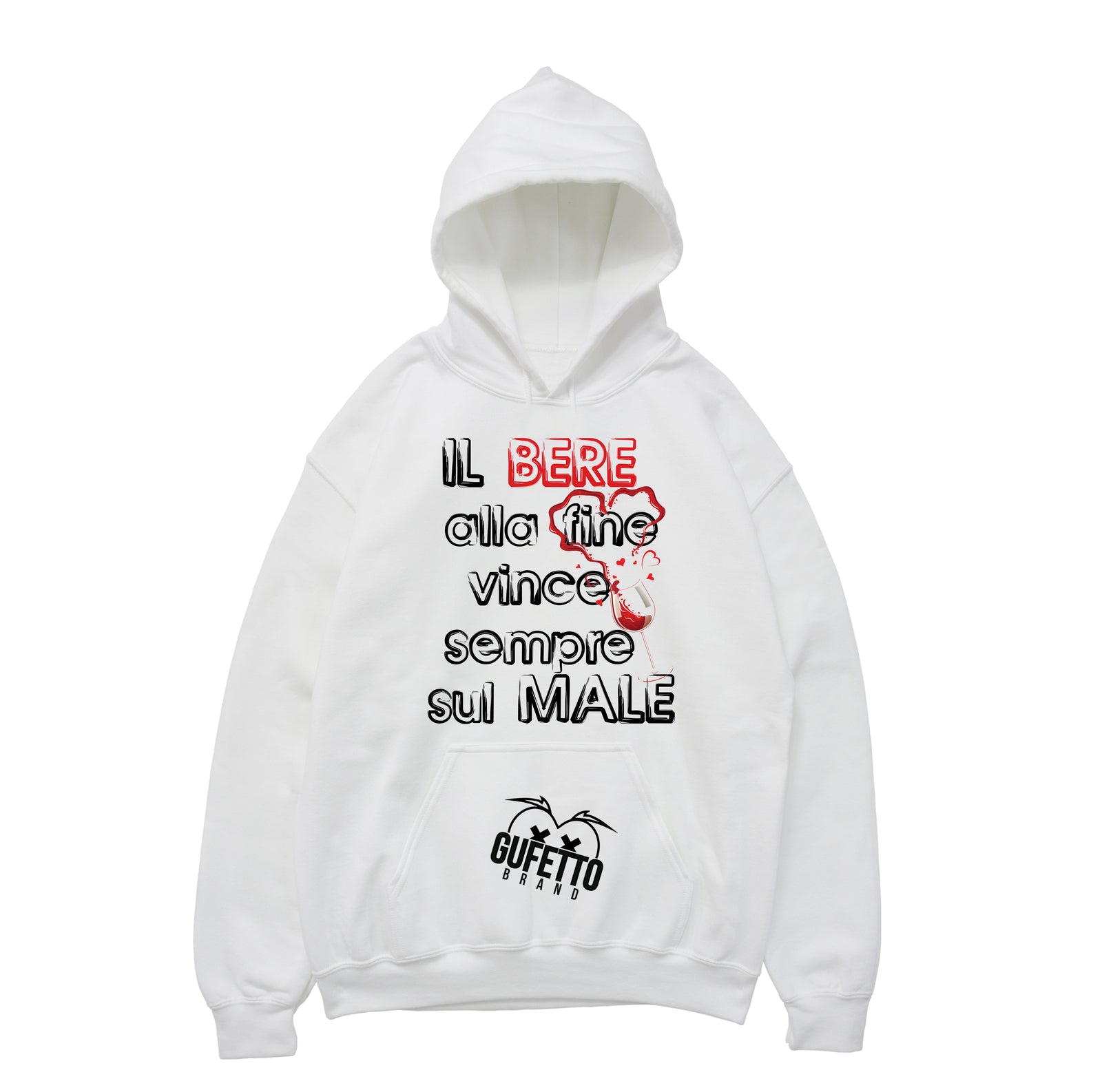 Felpa uomo Il Bere - Gufetto Brand 