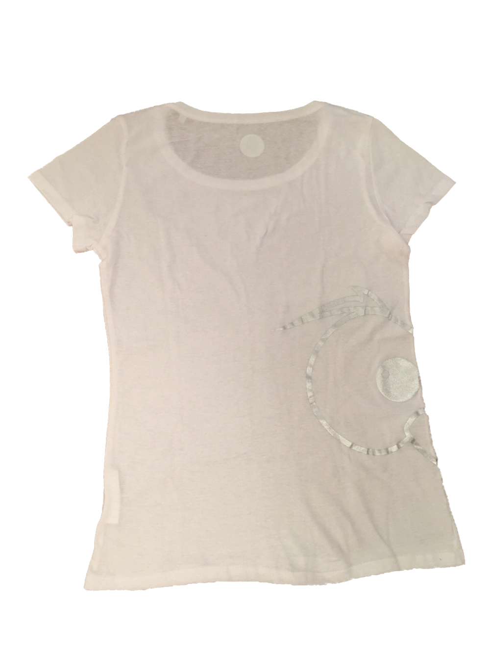 T-shirt Luxury One Uomo Occhi Argento - Gufetto Brand 