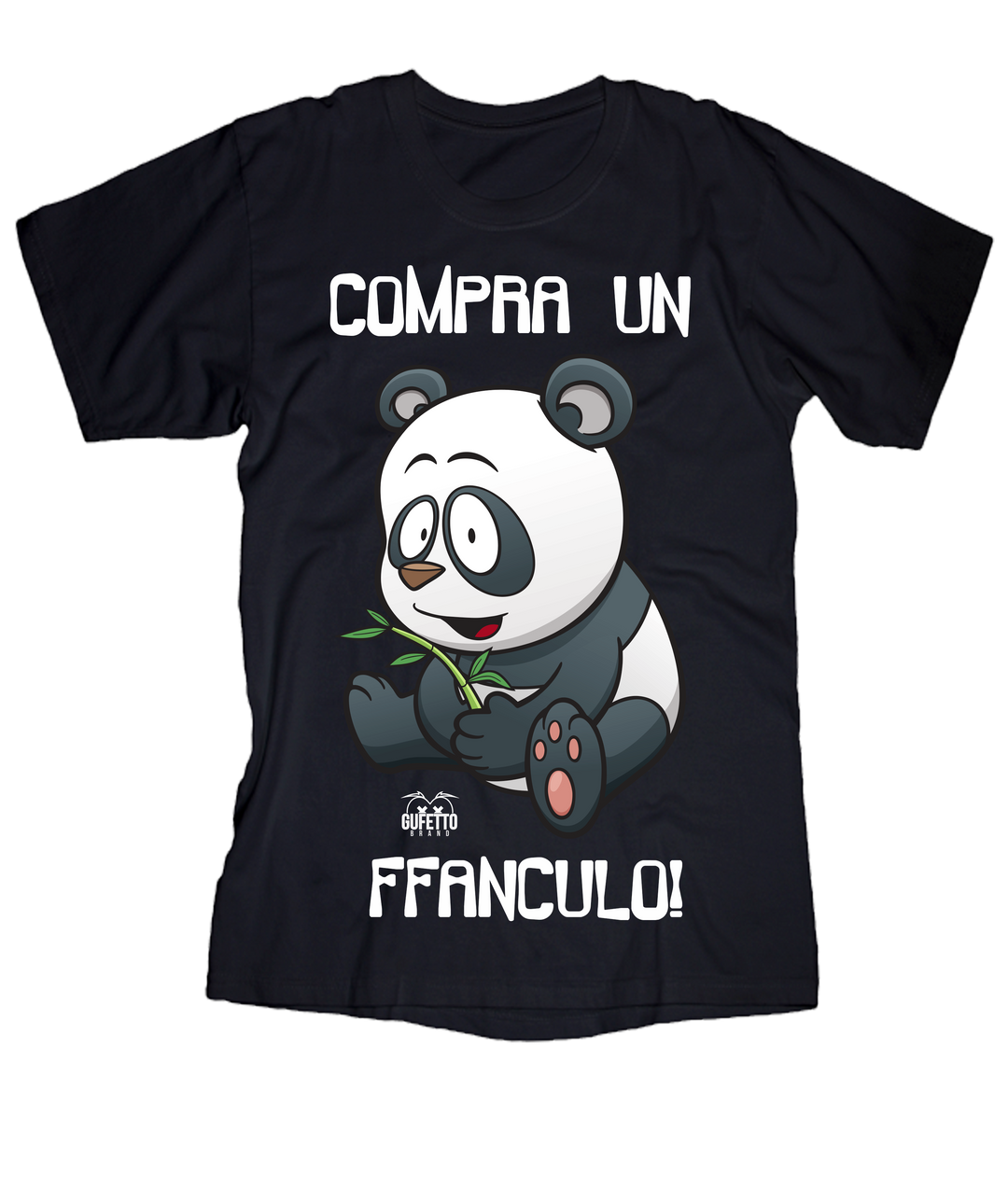 T-shirt Uomo Compra un Panda - Gufetto Brand 