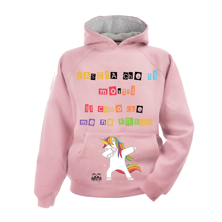 Felpa donna Unicorn Lascia che... - Gufetto Brand 