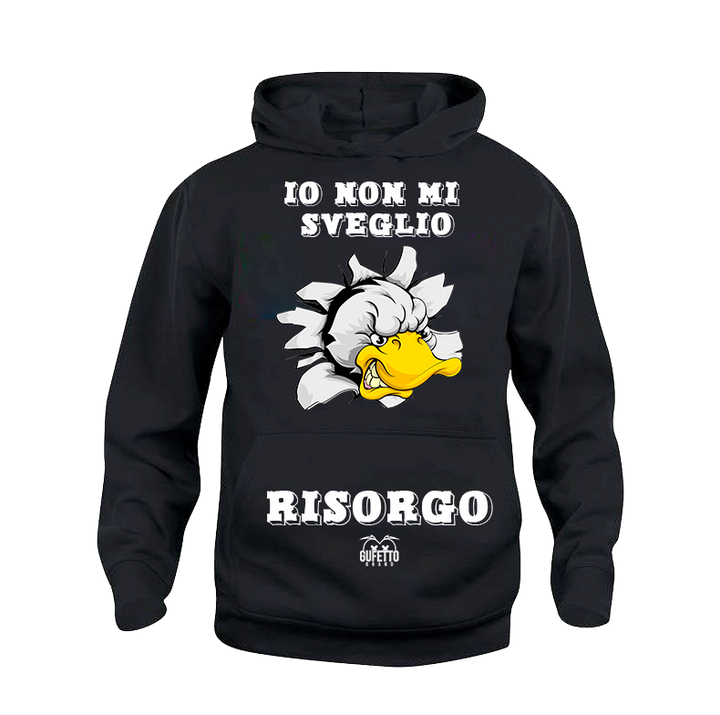 Felpa donna Io non mi sveglio - Gufetto Brand 