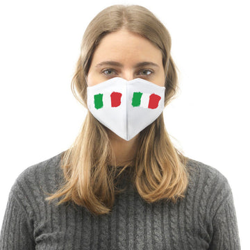 Mascherina in cotone Uomo Donna Italia ( I529 )
