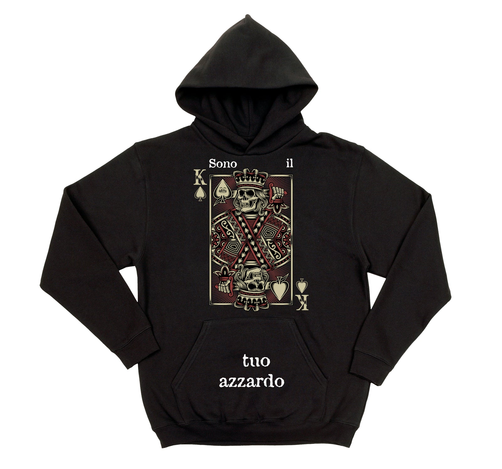 Felpa uomo Azzardo ( L163 ) - Gufetto Brand 