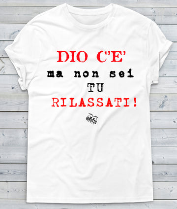 T-shirt Donna Dio C'è