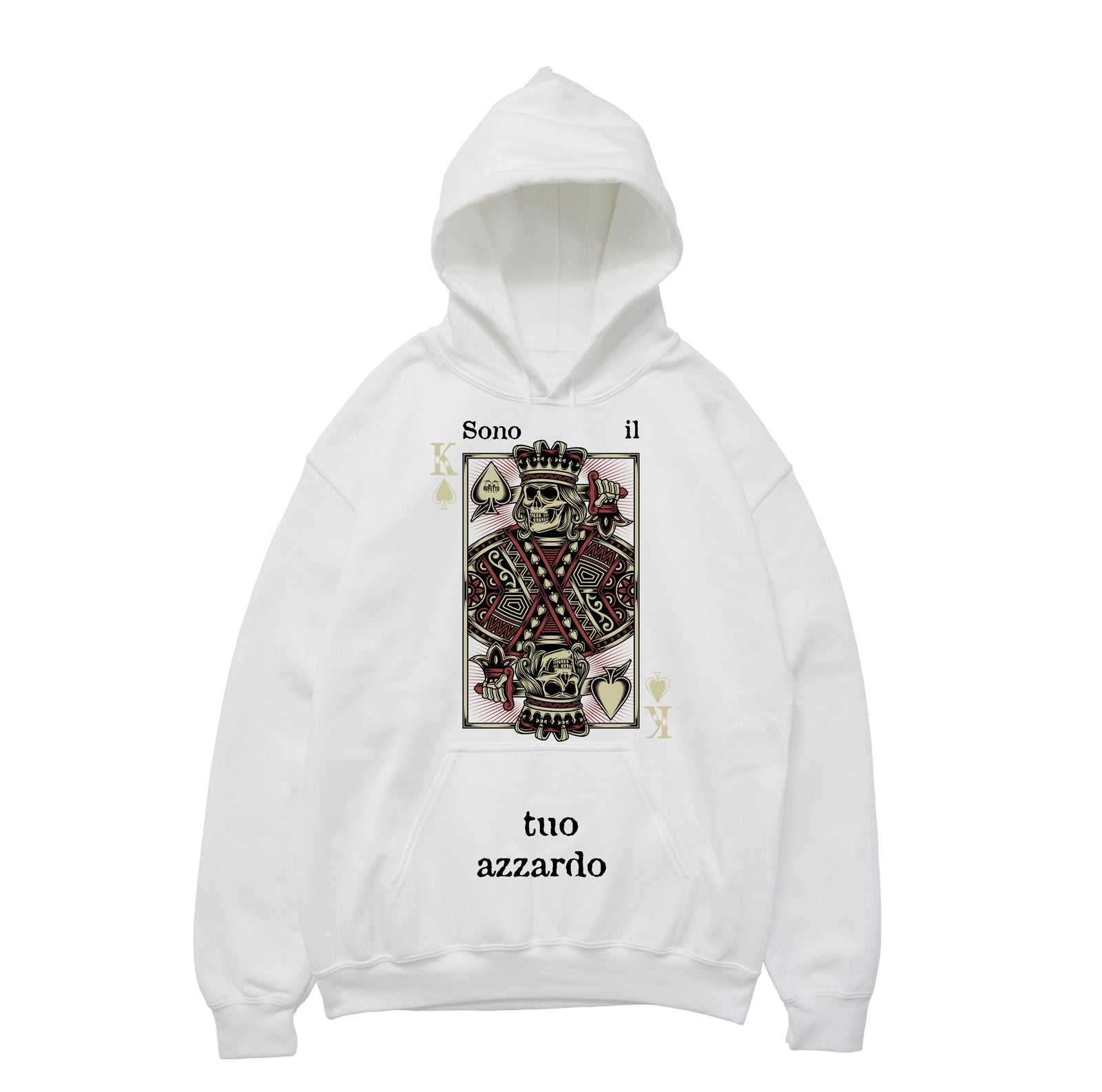 Felpa uomo Azzardo ( L163 ) - Gufetto Brand 