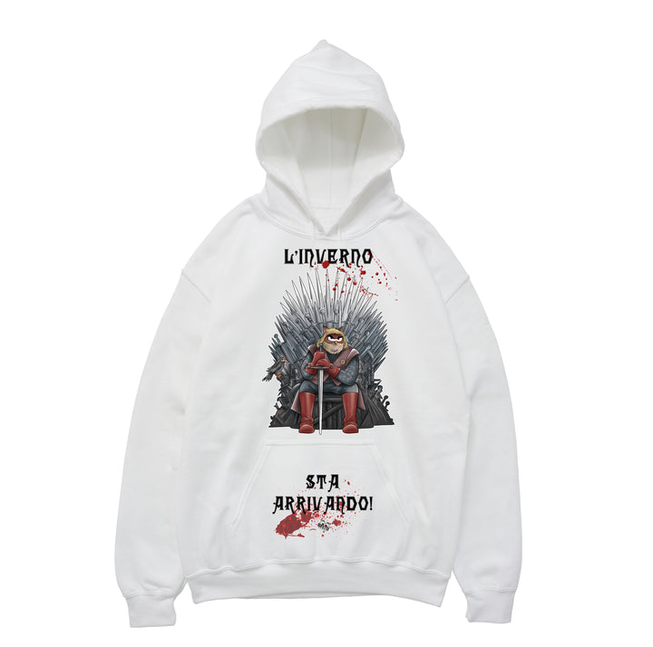 Felpa uomo L'inverno sta Arrivando - Gufetto Brand 