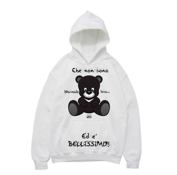 Felpa donna Baby Bear Black Che non sono...