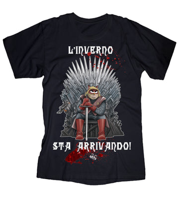 T-shirt Uomo L'inverno sta Arrivando