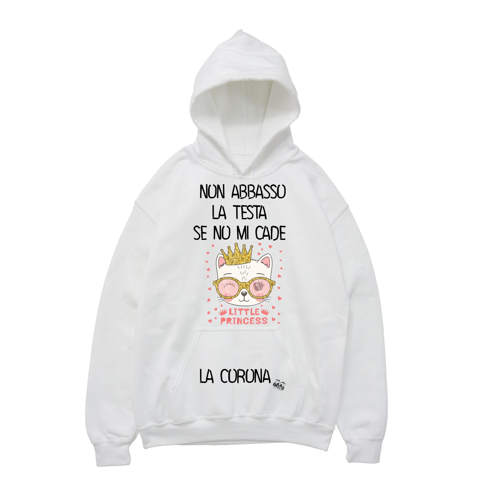 Felpa donna Corona - Gufetto Brand 