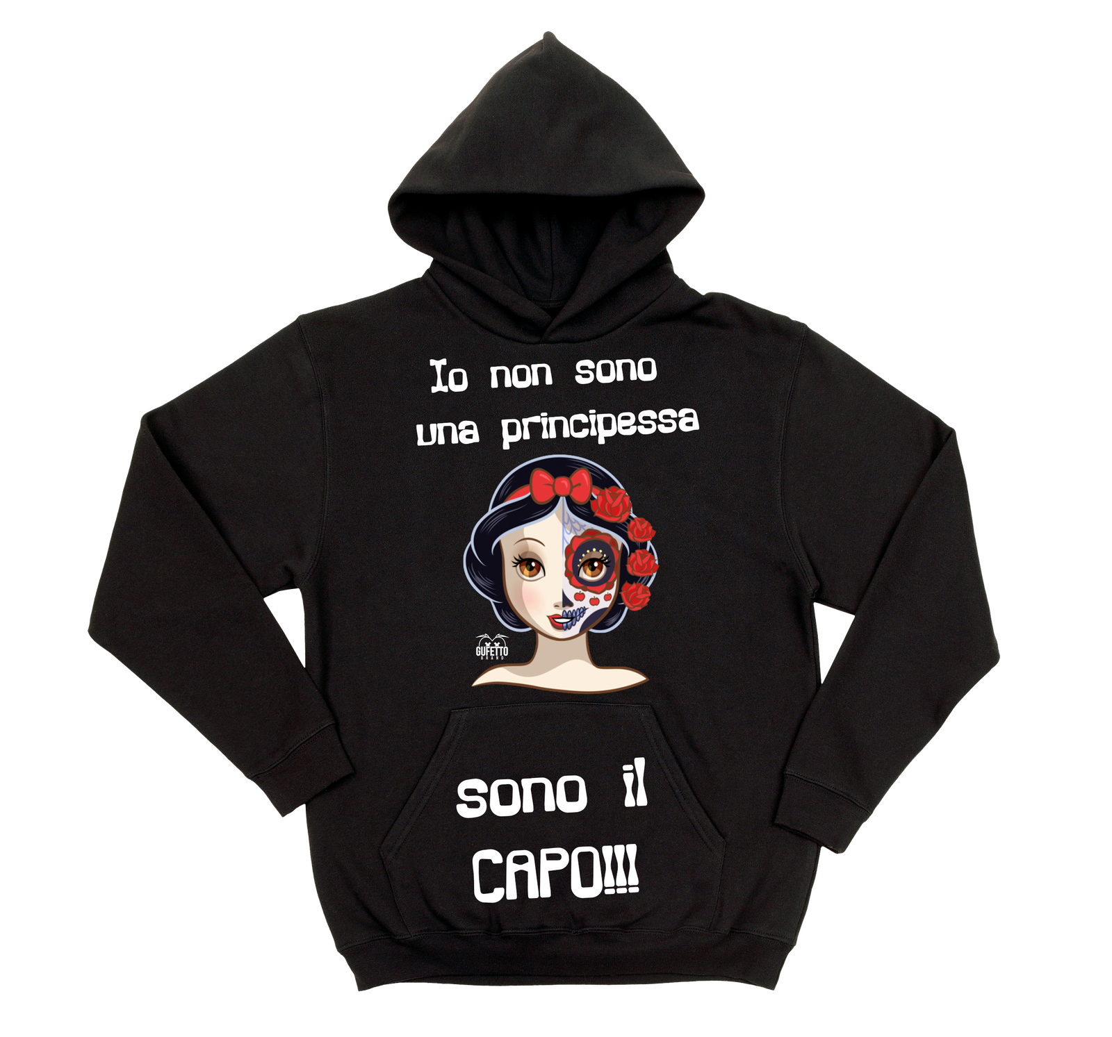 Felpa donna Principessa - Gufetto Brand 