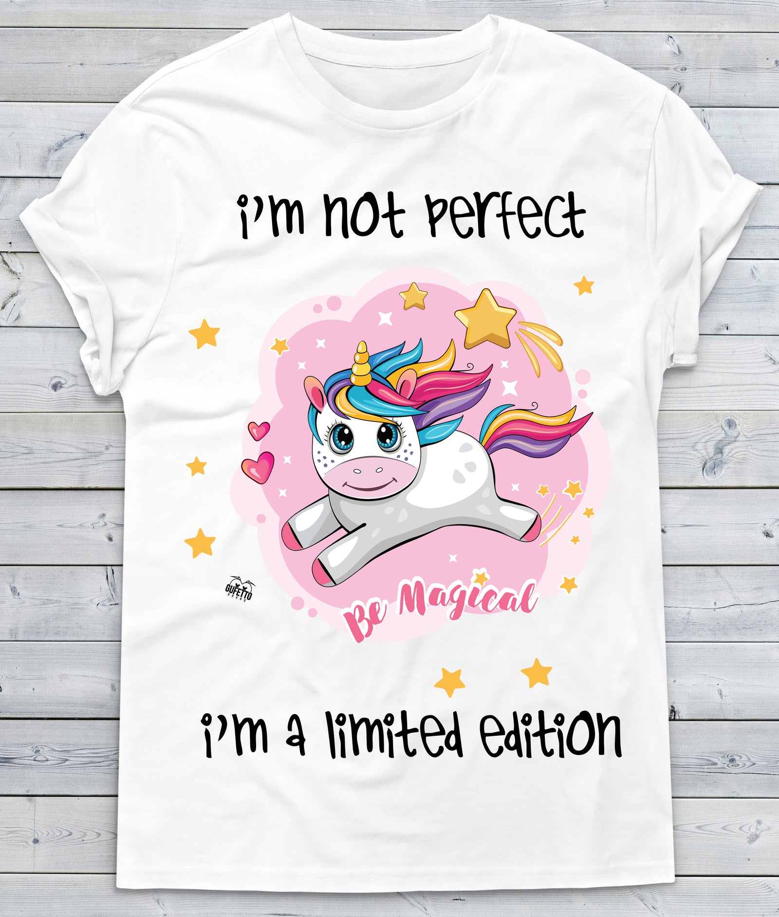 T-shirt Donna  I'm Not ( P593 ) - Gufetto Brand 