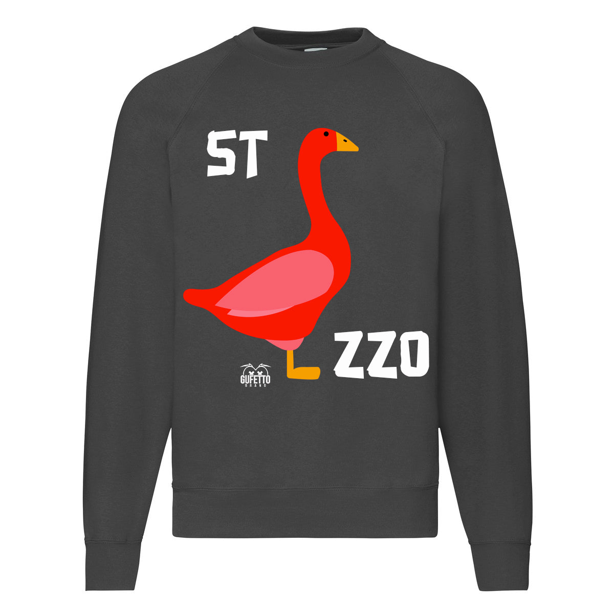 Felpa Classic  Uomo Donna Oca Red Edition ( B273 ) - Gufetto Brand 