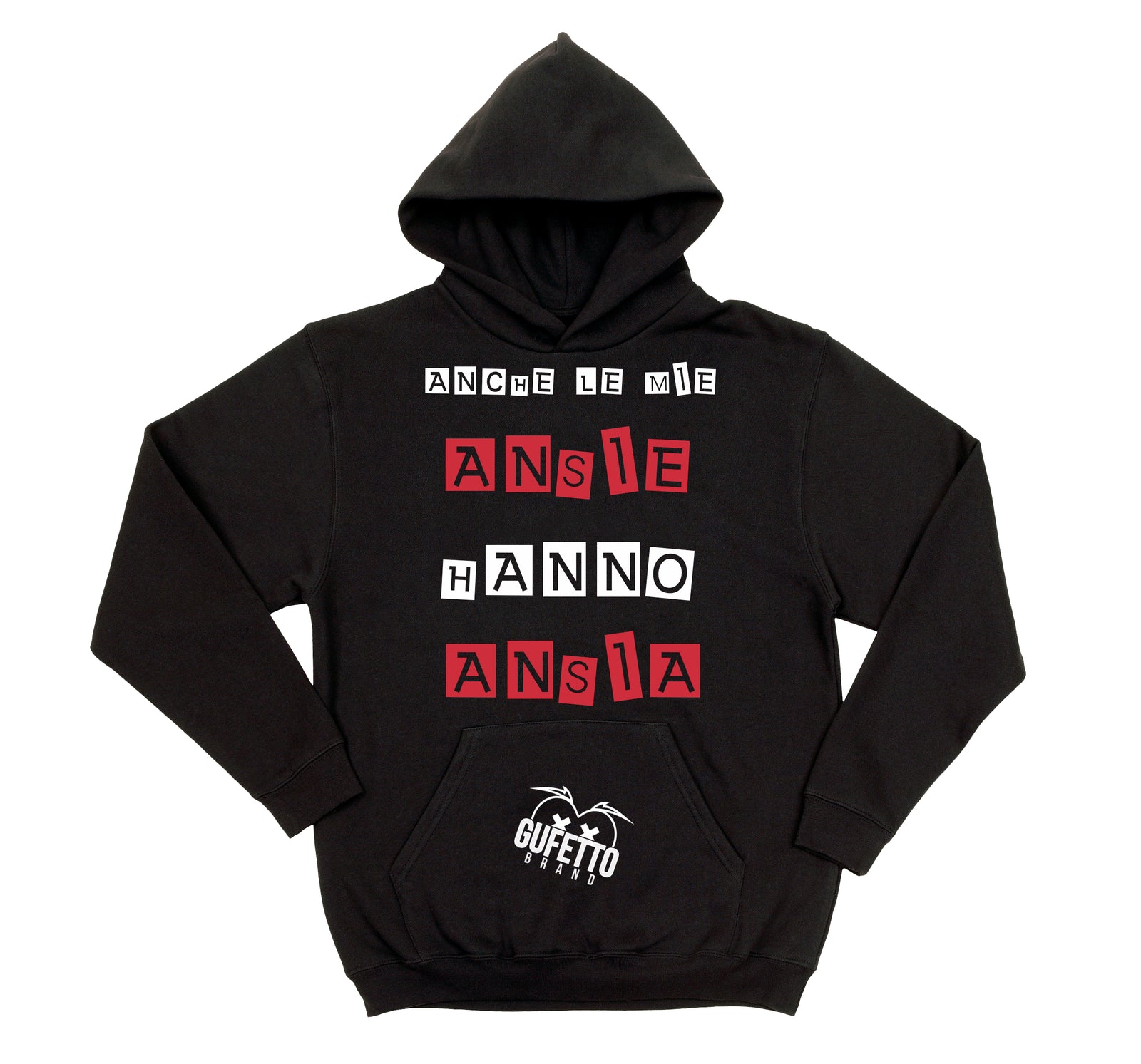 Felpa uomo  Ansie ( Z268 ) - Gufetto Brand 