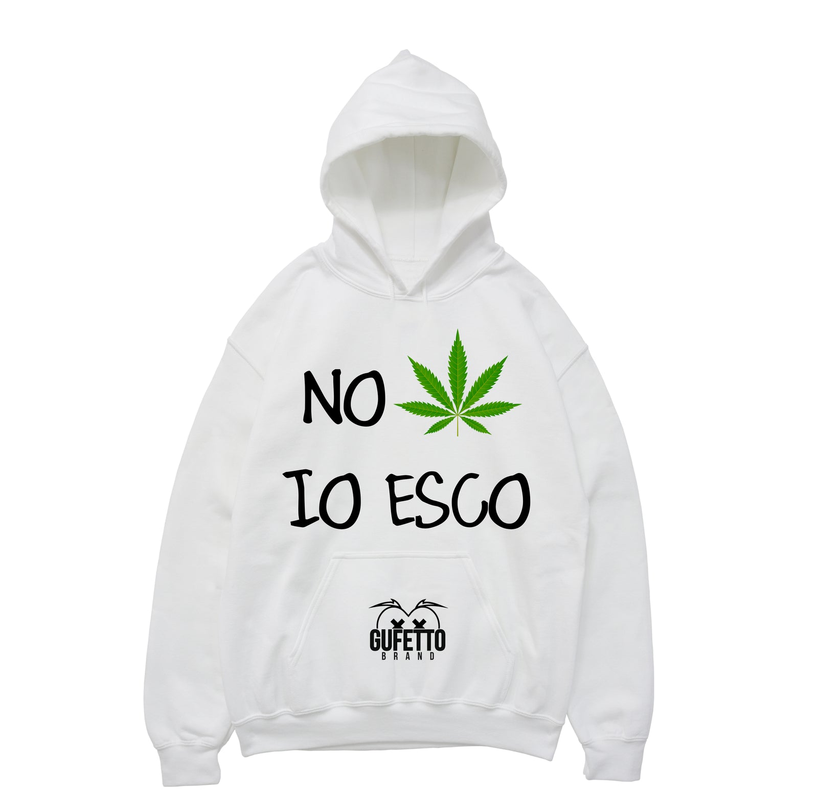 Felpa donna  NO MARIA ( J804 ) - Gufetto Brand 