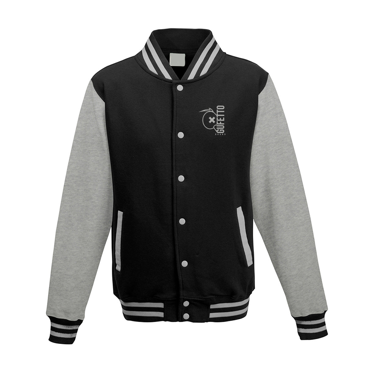 Divisa Baseball Donna/Uomo Nera Grigia ( personalizzata con il nome  ) - Gufetto Brand 