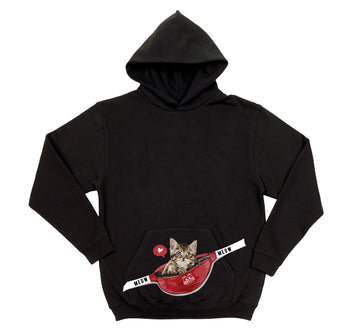 Felpa uomo  Cat Meow ( L741 )