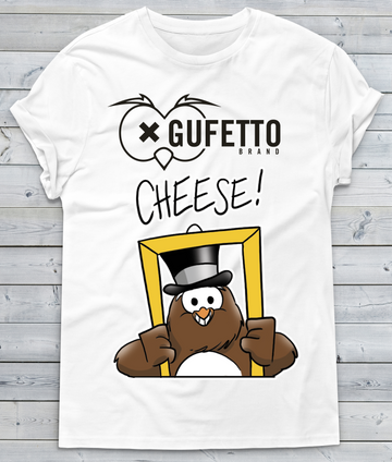 T-shirt Donna Gufetto Brand Cheese