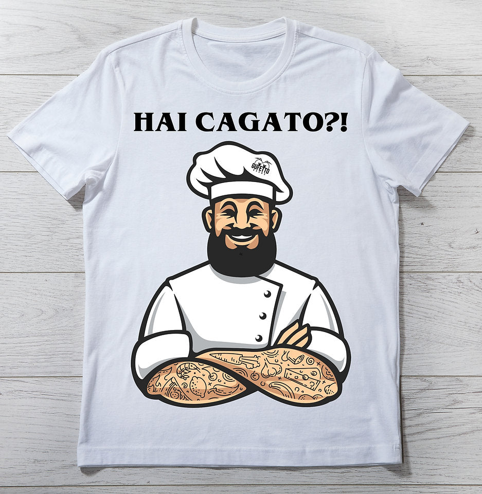 T-shirt Uomo Hai Cagato Outlet - Gufetto Brand 
