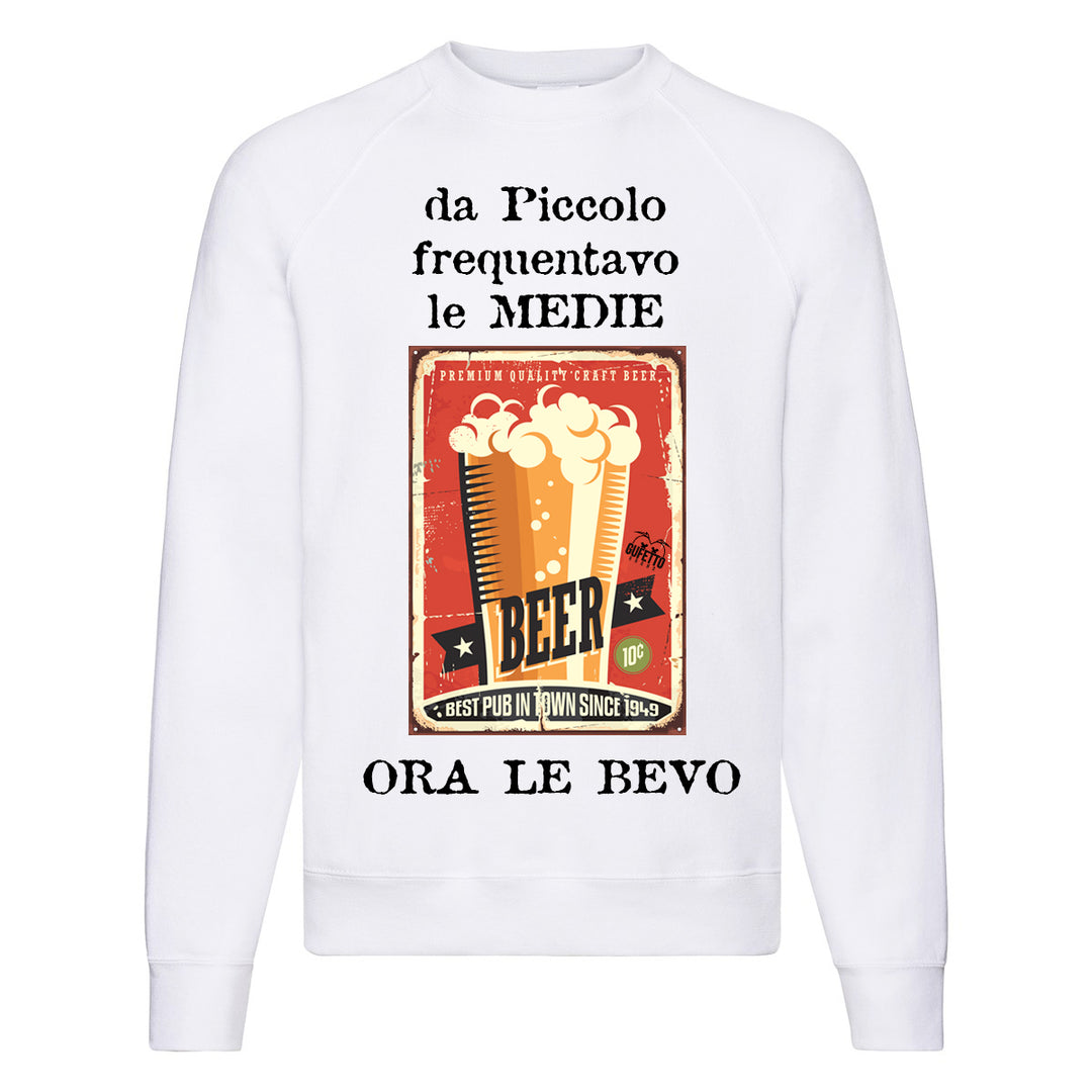 Felpa Classic Uomo Da Piccolo  ( H285 ) - Gufetto Brand 