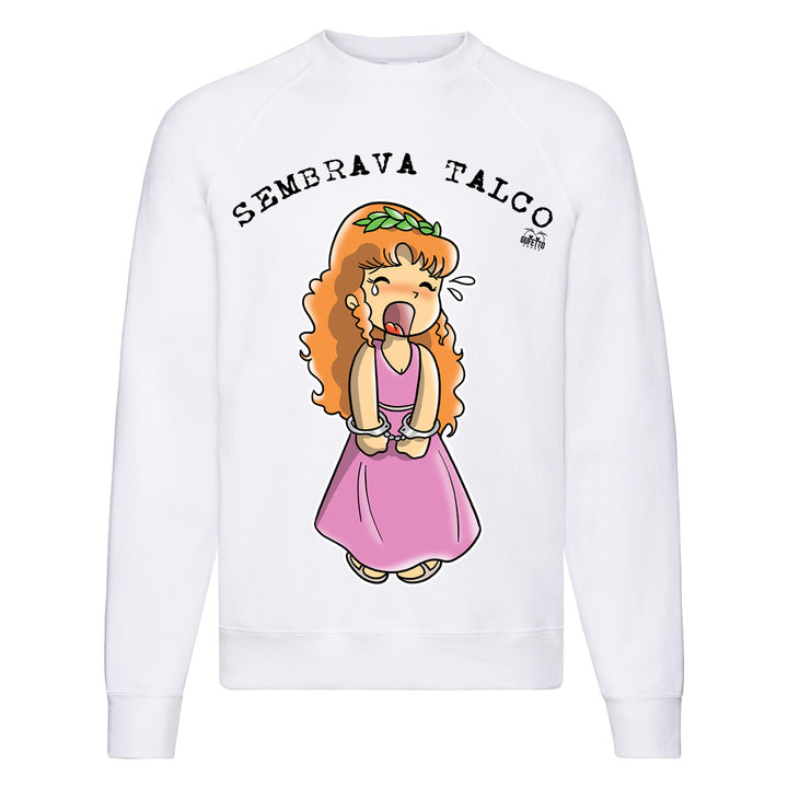 Felpa Classic  Uomo Donna  Talco P. ( W051 ) - Gufetto Brand 