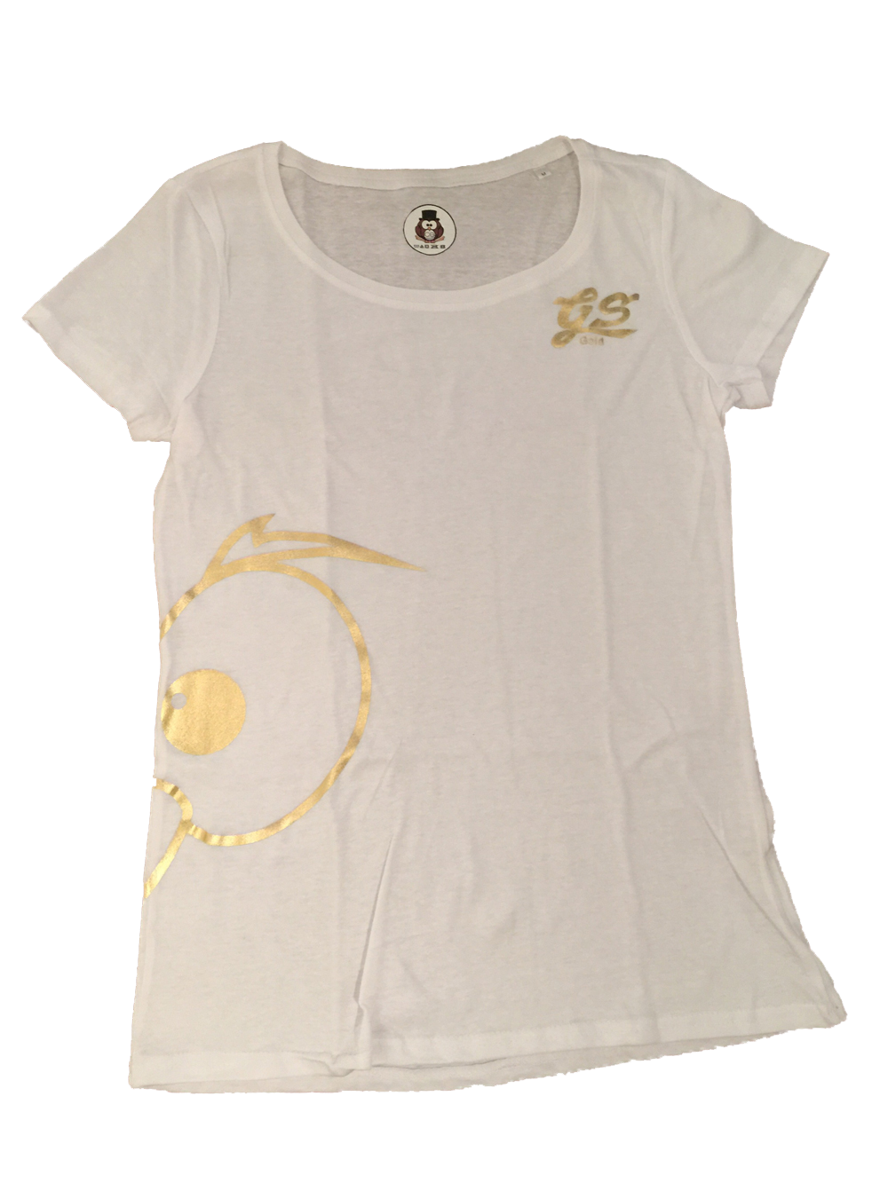 T-shirt Luxury One Donna Occhi oro Promo - Gufetto Brand 